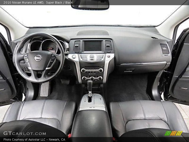 Super Black / Black 2010 Nissan Murano LE AWD