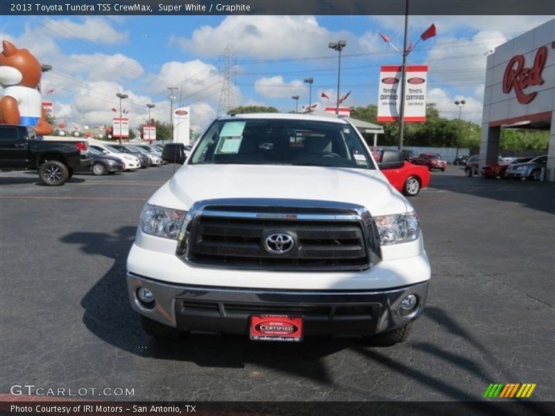 Super White / Graphite 2013 Toyota Tundra TSS CrewMax