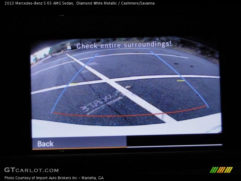 Diamond White Metallic / Cashmere/Savanna 2013 Mercedes-Benz S 63 AMG Sedan