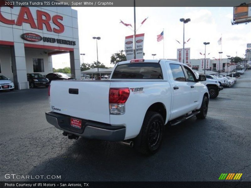 Super White / Graphite 2013 Toyota Tundra TSS CrewMax