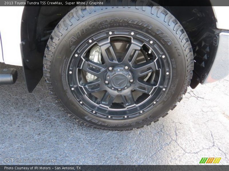 Super White / Graphite 2013 Toyota Tundra TSS CrewMax