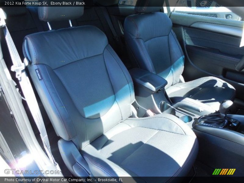 Ebony Black / Black 2012 Kia Forte Koup SX