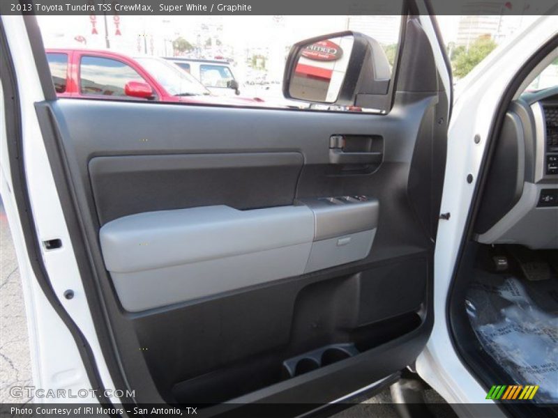 Super White / Graphite 2013 Toyota Tundra TSS CrewMax