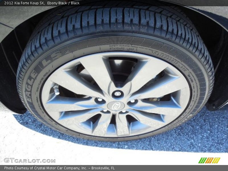 Ebony Black / Black 2012 Kia Forte Koup SX