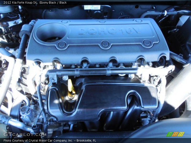 Ebony Black / Black 2012 Kia Forte Koup SX