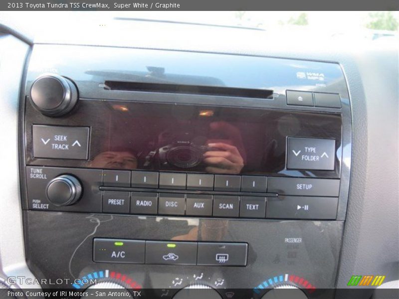 Super White / Graphite 2013 Toyota Tundra TSS CrewMax