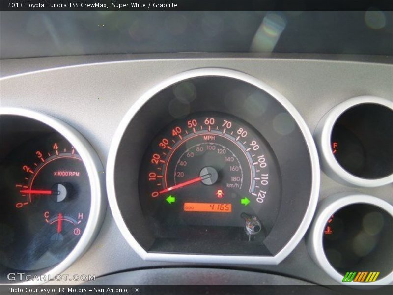 Super White / Graphite 2013 Toyota Tundra TSS CrewMax