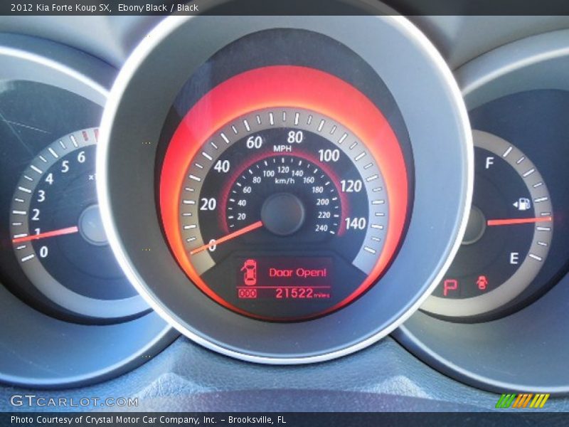 Ebony Black / Black 2012 Kia Forte Koup SX