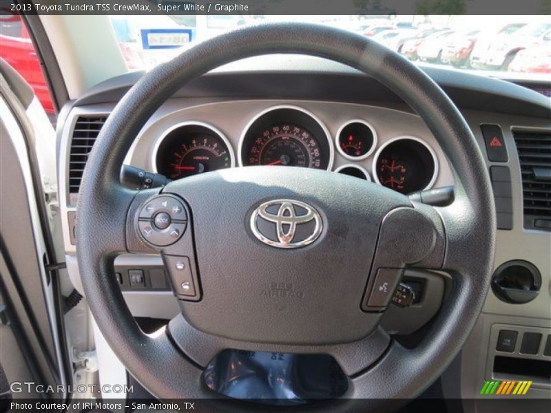 Super White / Graphite 2013 Toyota Tundra TSS CrewMax