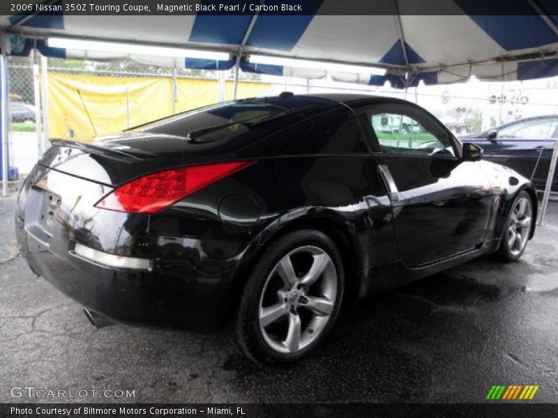 Magnetic Black Pearl / Carbon Black 2006 Nissan 350Z Touring Coupe