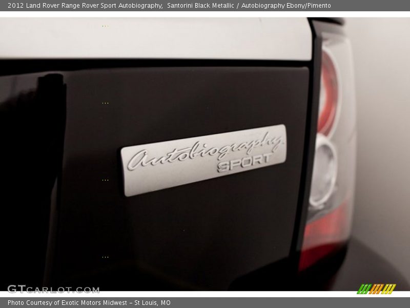 Autobiography Sport - 2012 Land Rover Range Rover Sport Autobiography