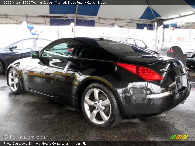 Magnetic Black Pearl / Carbon Black 2006 Nissan 350Z Touring Coupe