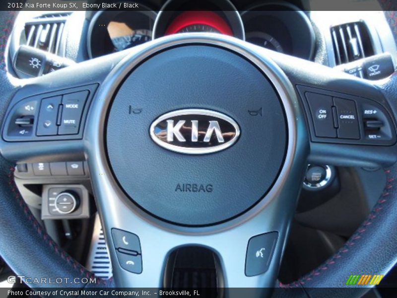 Ebony Black / Black 2012 Kia Forte Koup SX