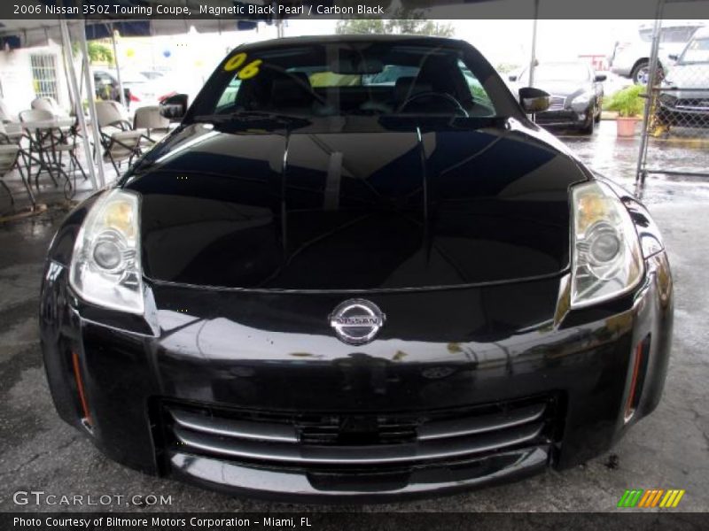 Magnetic Black Pearl / Carbon Black 2006 Nissan 350Z Touring Coupe