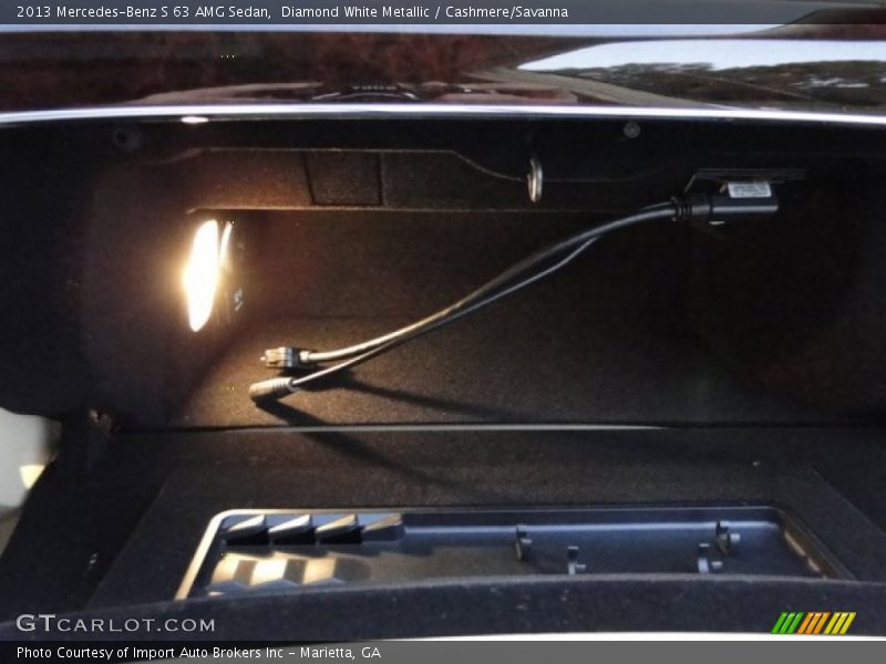 Diamond White Metallic / Cashmere/Savanna 2013 Mercedes-Benz S 63 AMG Sedan