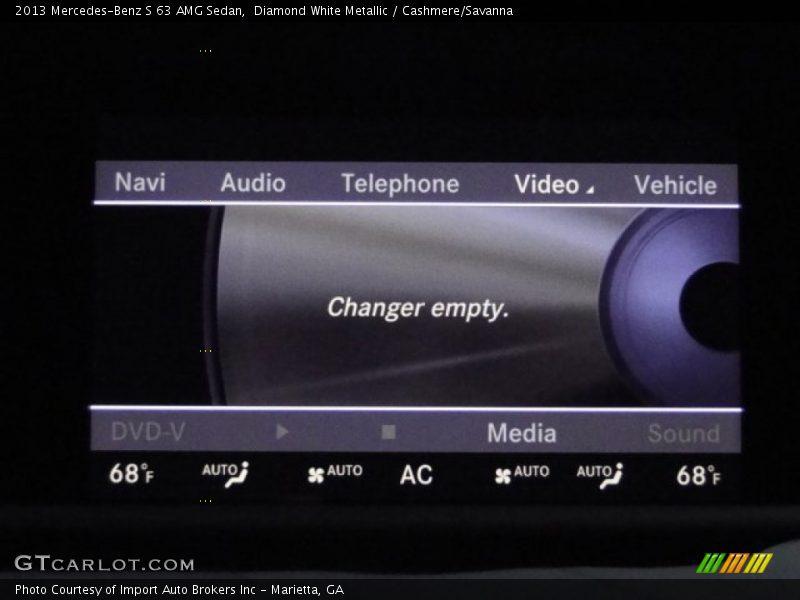 Diamond White Metallic / Cashmere/Savanna 2013 Mercedes-Benz S 63 AMG Sedan