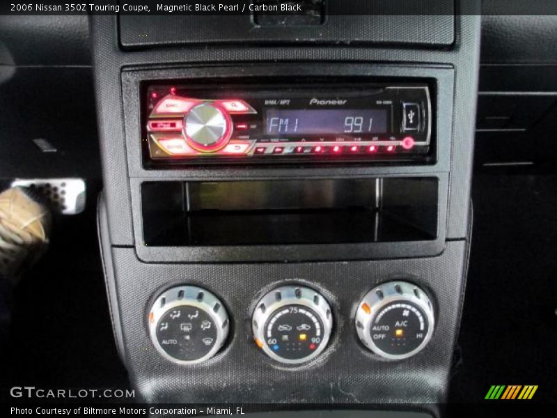Magnetic Black Pearl / Carbon Black 2006 Nissan 350Z Touring Coupe