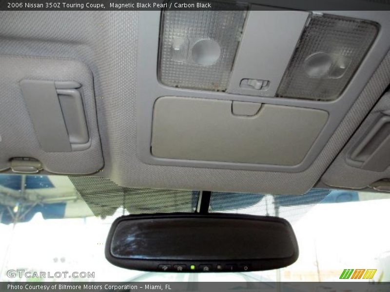 Magnetic Black Pearl / Carbon Black 2006 Nissan 350Z Touring Coupe