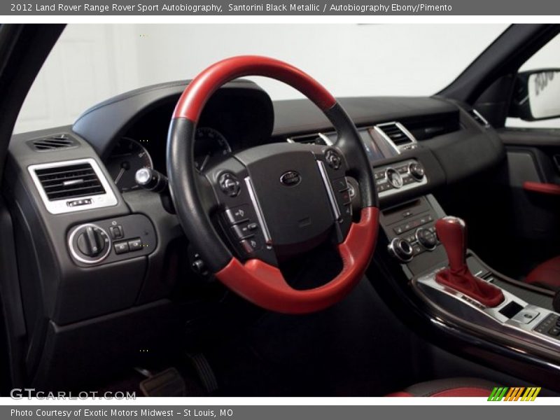  2012 Range Rover Sport Autobiography Steering Wheel