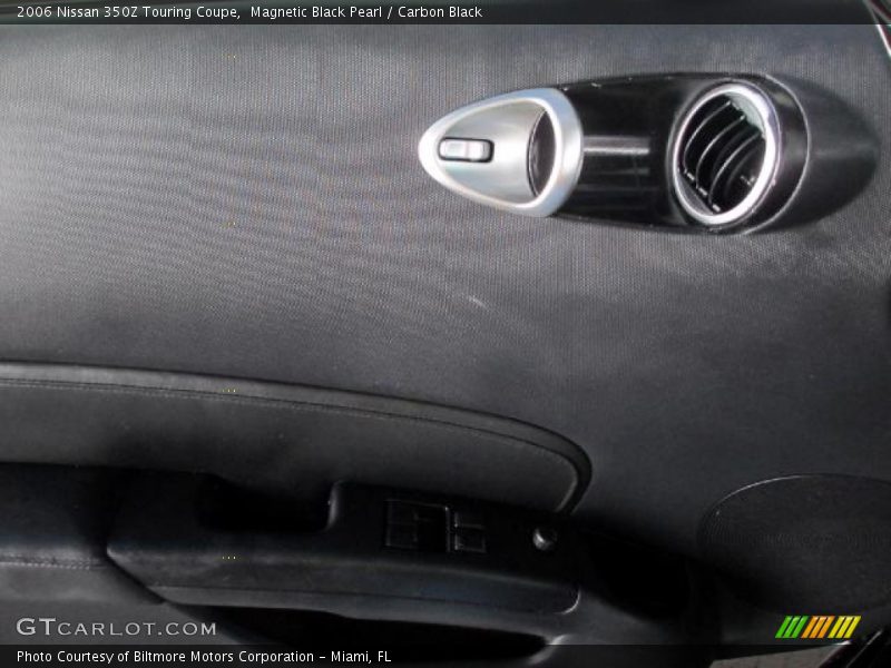Magnetic Black Pearl / Carbon Black 2006 Nissan 350Z Touring Coupe