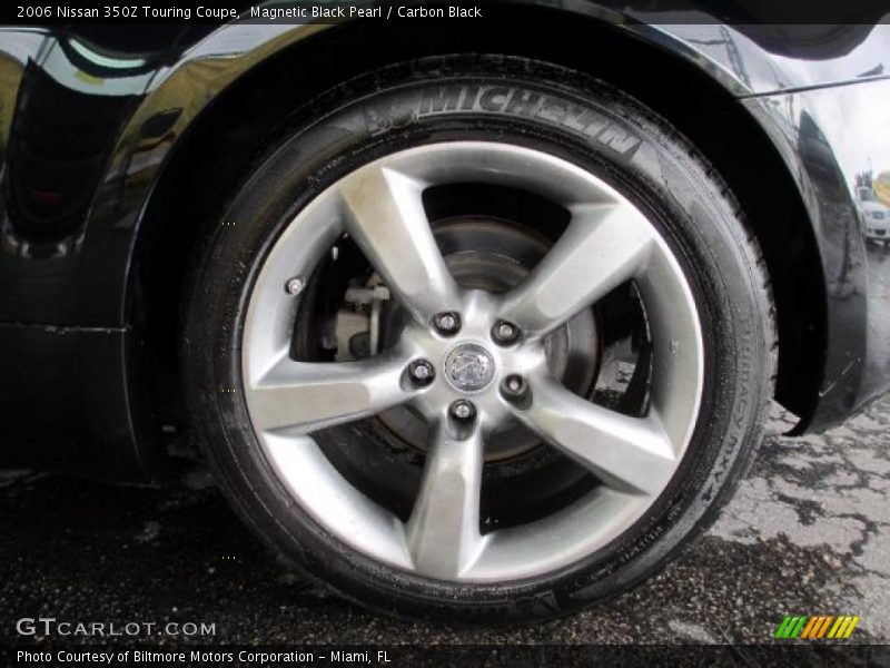 Magnetic Black Pearl / Carbon Black 2006 Nissan 350Z Touring Coupe