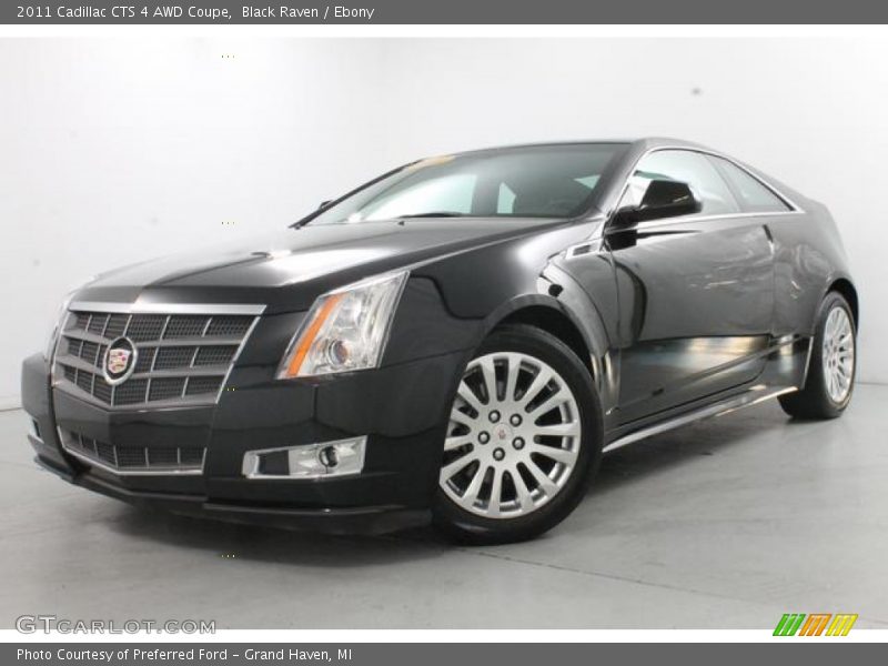 Front 3/4 View of 2011 CTS 4 AWD Coupe