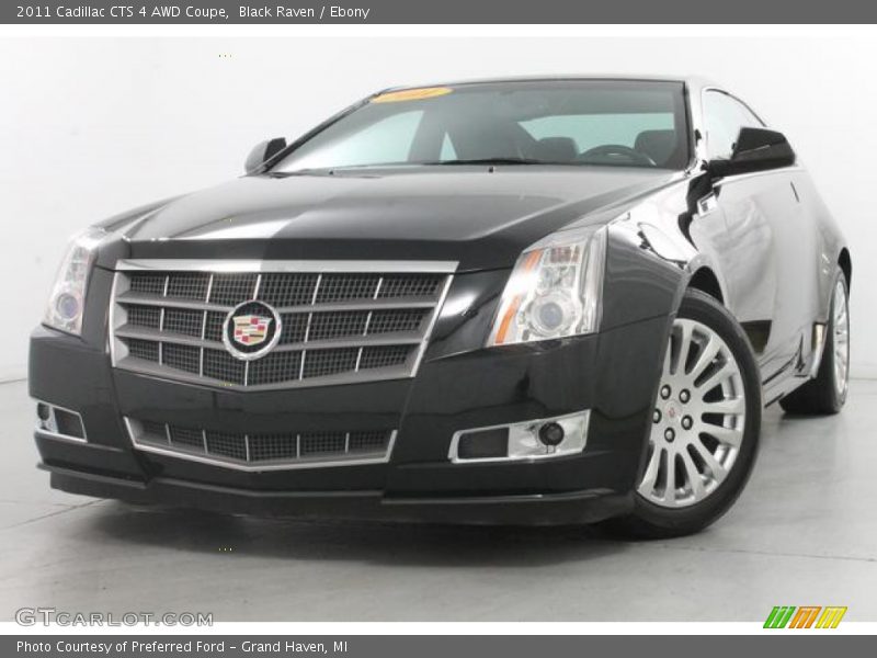 Black Raven / Ebony 2011 Cadillac CTS 4 AWD Coupe