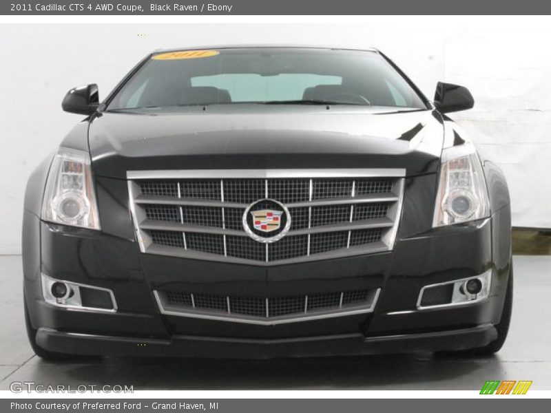 Black Raven / Ebony 2011 Cadillac CTS 4 AWD Coupe