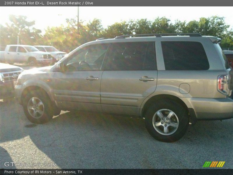 Desert Rock Metallic / Olive 2007 Honda Pilot EX-L