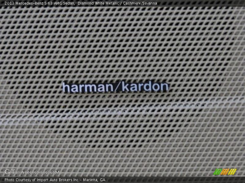 Diamond White Metallic / Cashmere/Savanna 2013 Mercedes-Benz S 63 AMG Sedan