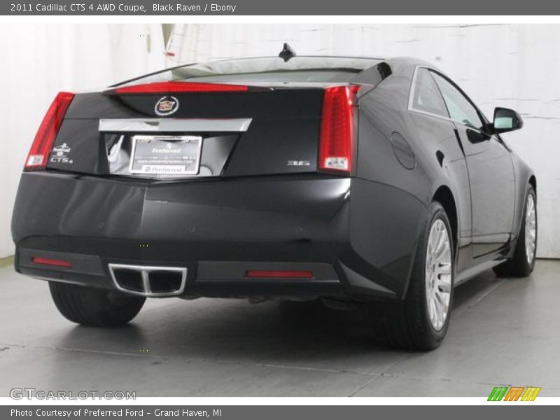 Black Raven / Ebony 2011 Cadillac CTS 4 AWD Coupe