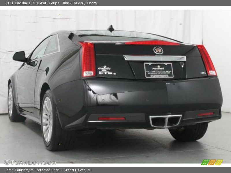 Black Raven / Ebony 2011 Cadillac CTS 4 AWD Coupe
