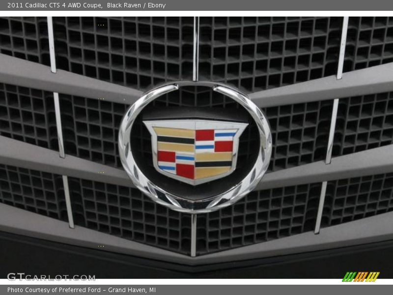 Black Raven / Ebony 2011 Cadillac CTS 4 AWD Coupe