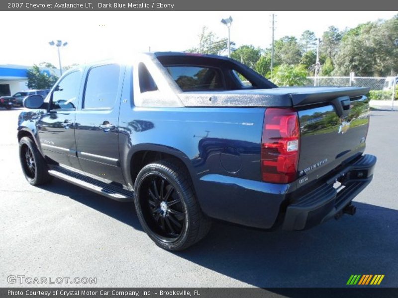 Dark Blue Metallic / Ebony 2007 Chevrolet Avalanche LT