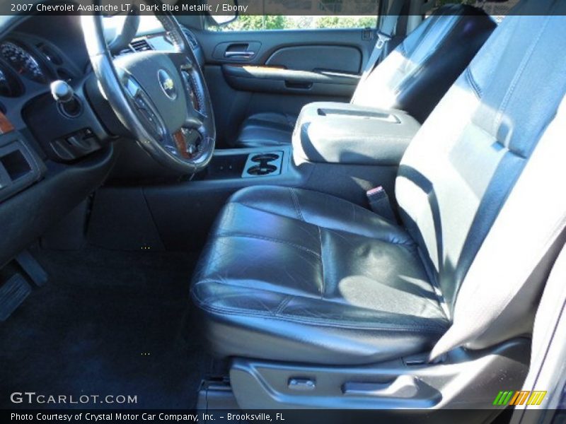 Dark Blue Metallic / Ebony 2007 Chevrolet Avalanche LT