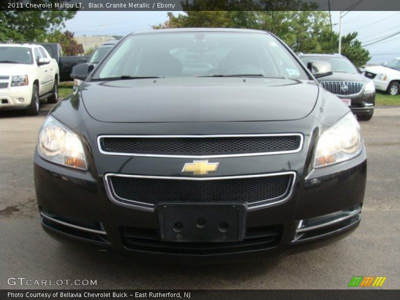 Black Granite Metallic / Ebony 2011 Chevrolet Malibu LT