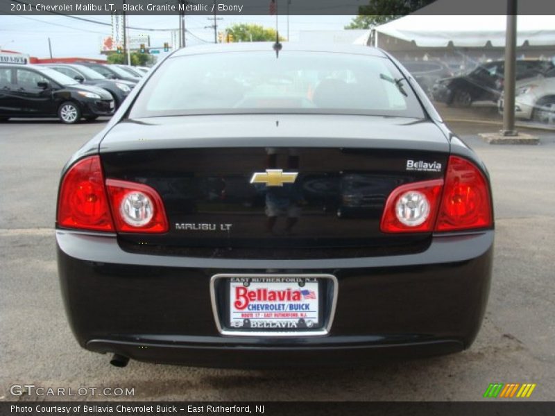 Black Granite Metallic / Ebony 2011 Chevrolet Malibu LT