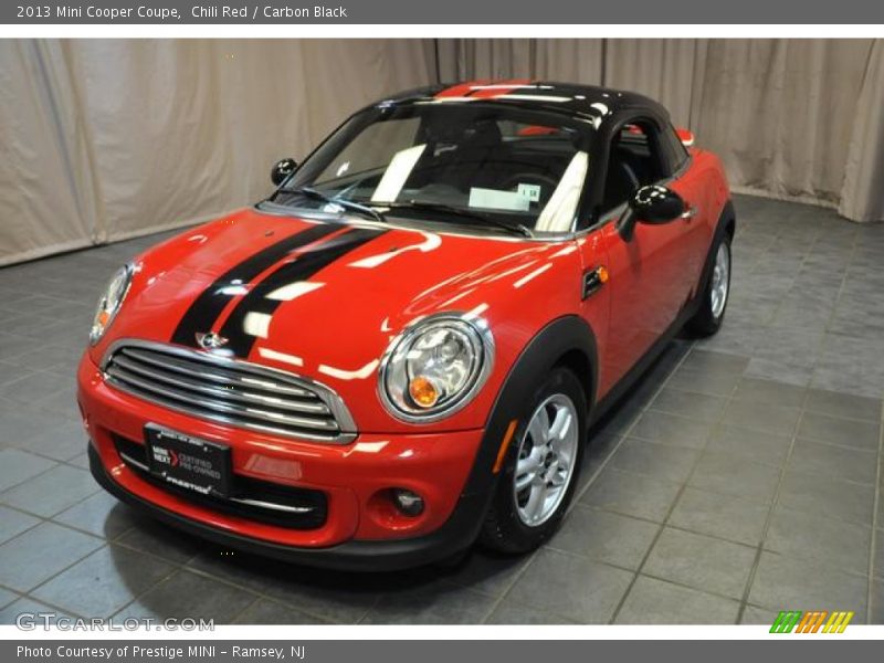 Chili Red / Carbon Black 2013 Mini Cooper Coupe