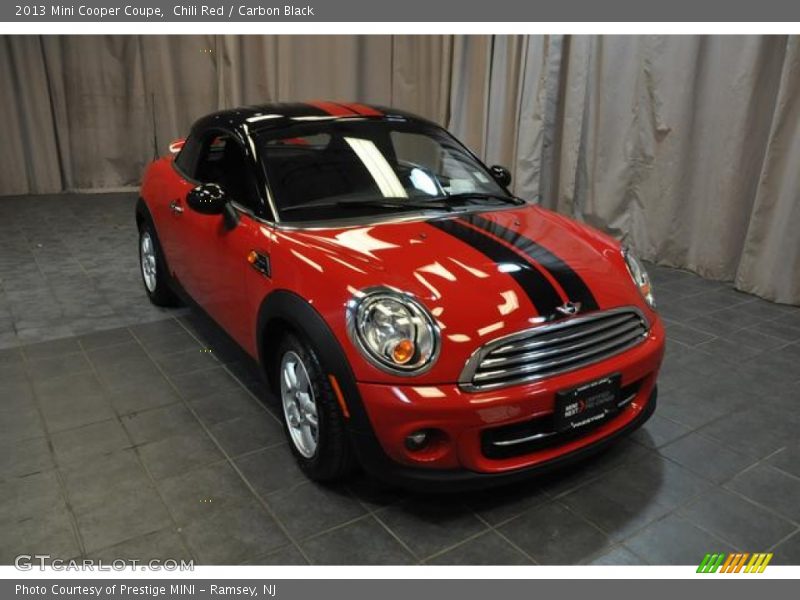 Chili Red / Carbon Black 2013 Mini Cooper Coupe