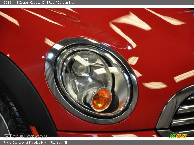 Chili Red / Carbon Black 2013 Mini Cooper Coupe
