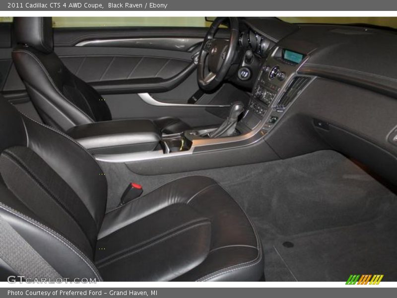 Black Raven / Ebony 2011 Cadillac CTS 4 AWD Coupe