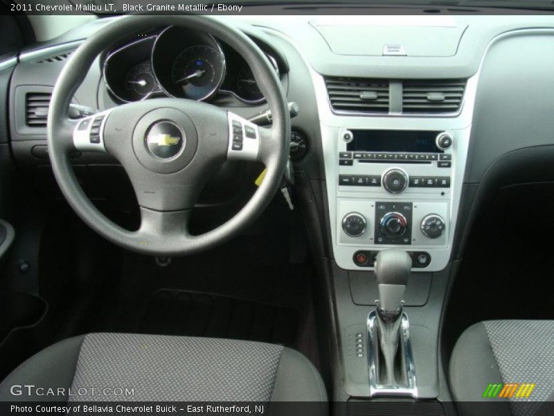 Black Granite Metallic / Ebony 2011 Chevrolet Malibu LT