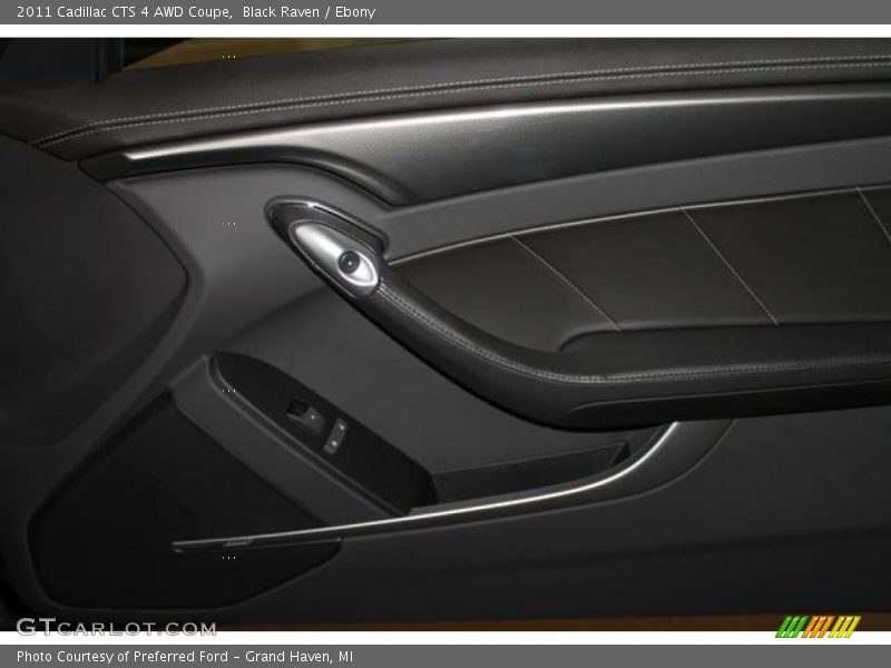 Black Raven / Ebony 2011 Cadillac CTS 4 AWD Coupe