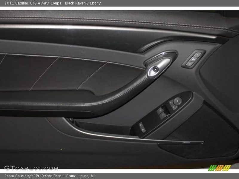 Black Raven / Ebony 2011 Cadillac CTS 4 AWD Coupe