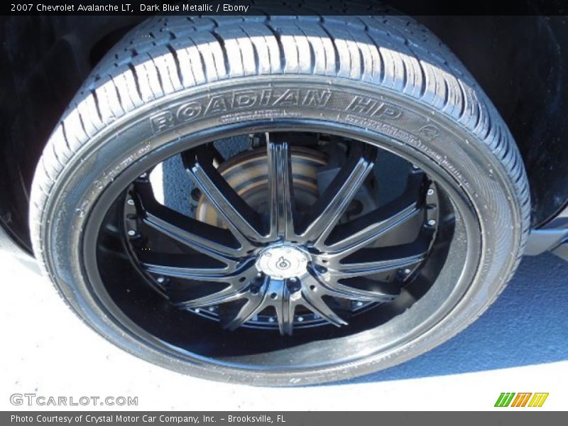 Dark Blue Metallic / Ebony 2007 Chevrolet Avalanche LT