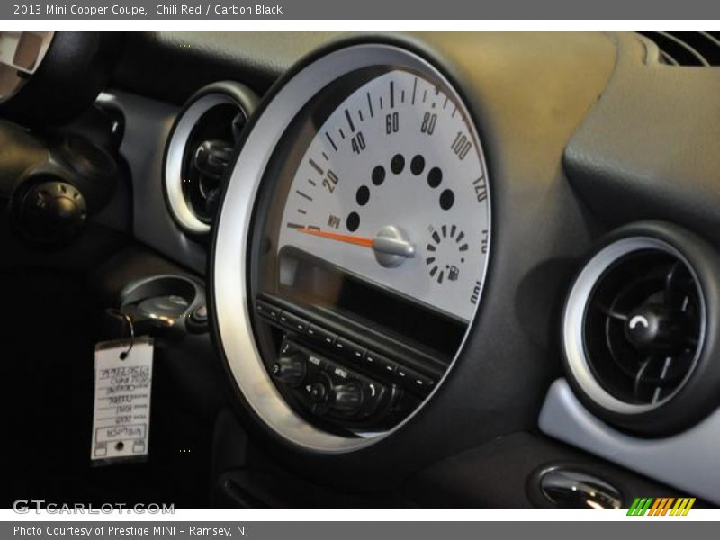 Chili Red / Carbon Black 2013 Mini Cooper Coupe