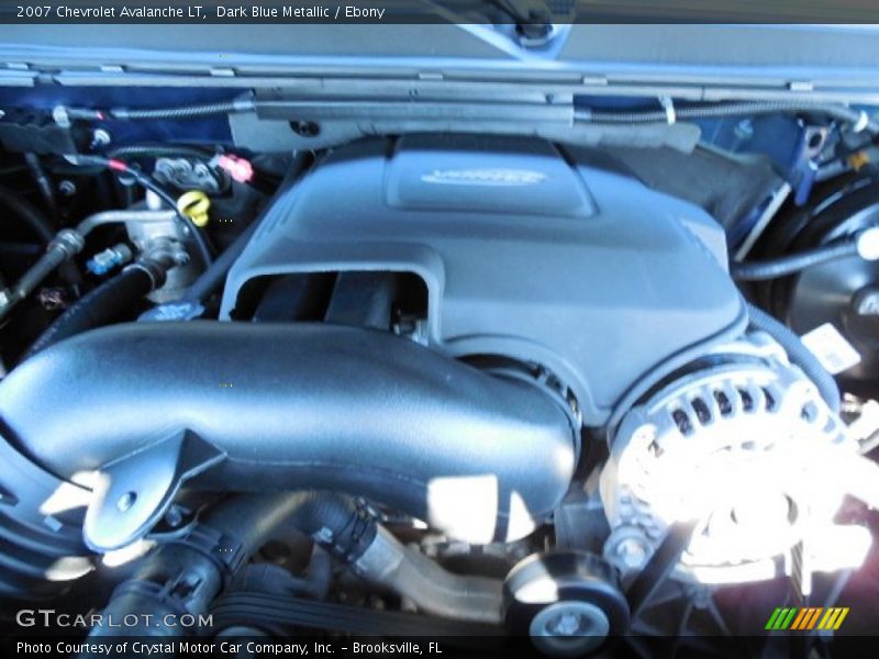 Dark Blue Metallic / Ebony 2007 Chevrolet Avalanche LT
