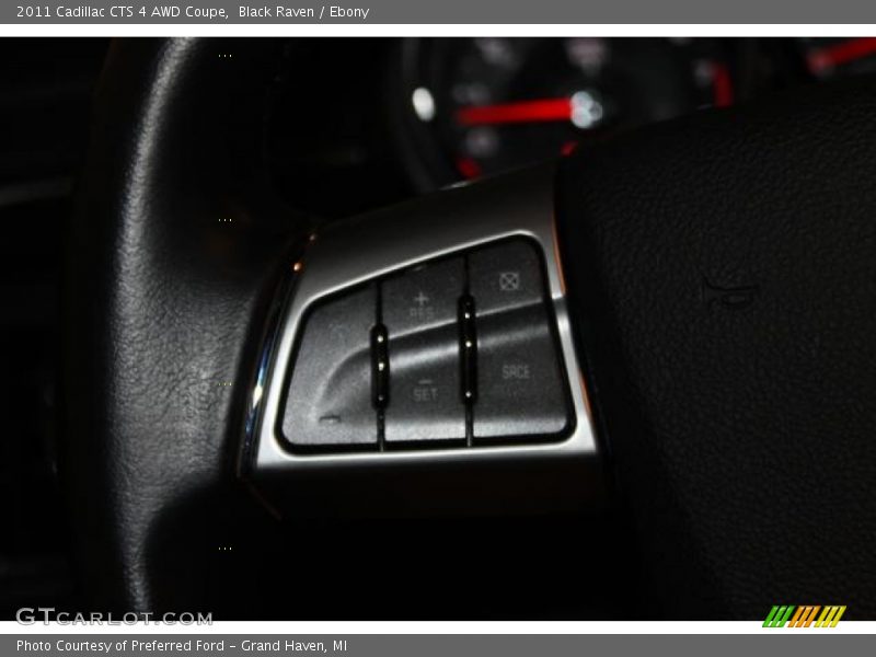 Black Raven / Ebony 2011 Cadillac CTS 4 AWD Coupe