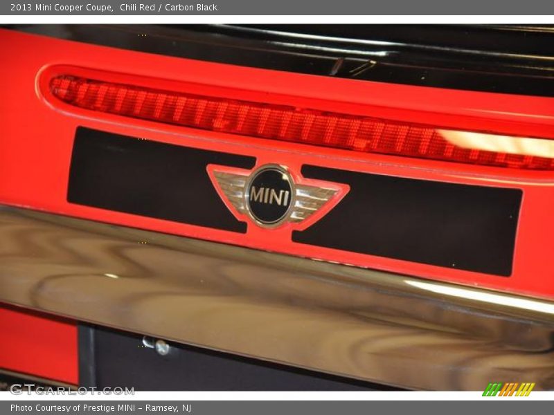 Chili Red / Carbon Black 2013 Mini Cooper Coupe