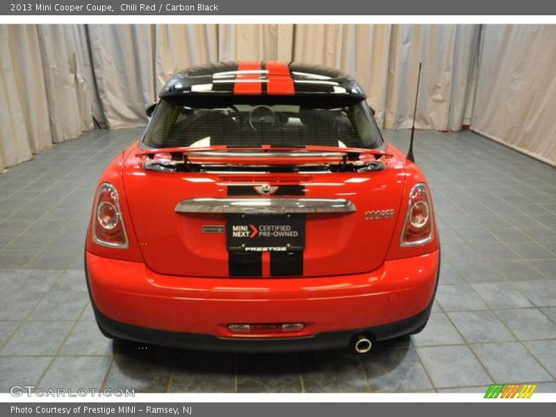 Chili Red / Carbon Black 2013 Mini Cooper Coupe